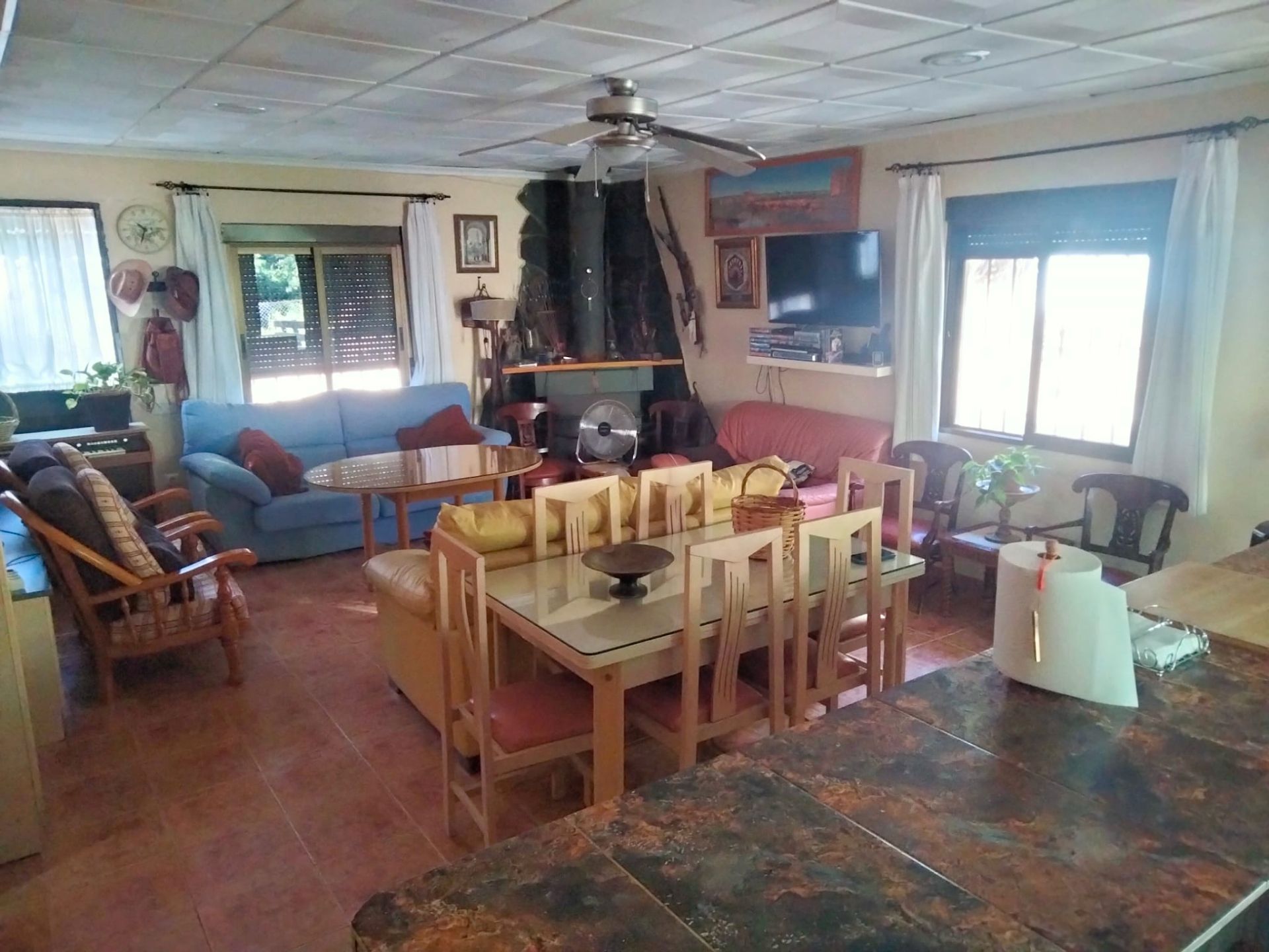 Comedor de Casa o chalet en venta en  Córdoba Capital con Aire acondicionado, Jardín privado y Amueblado