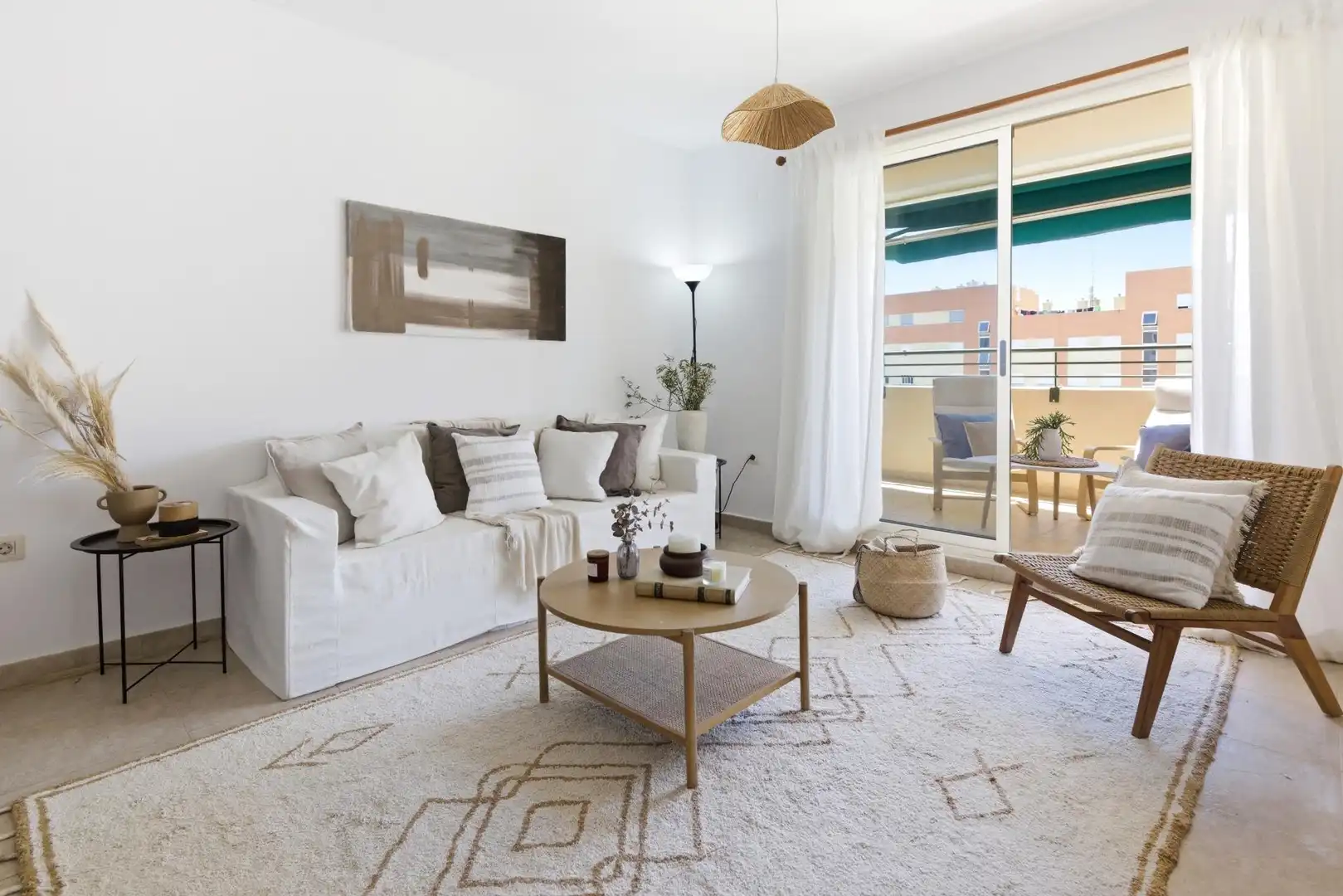Living room of Apartments for sale in La Pobla de Farnals  with Air Conditioner, Heating and Private garden