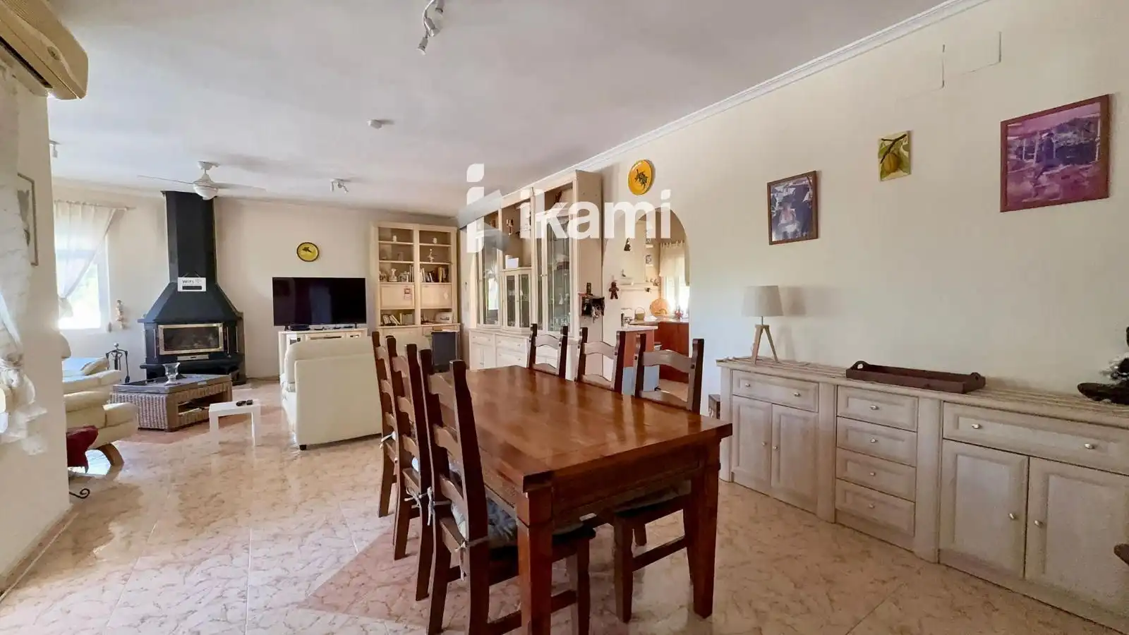 Sala de estar de Casa o chalet en venta en Montroi / Montroy con Calefacción, Terraza y Trastero