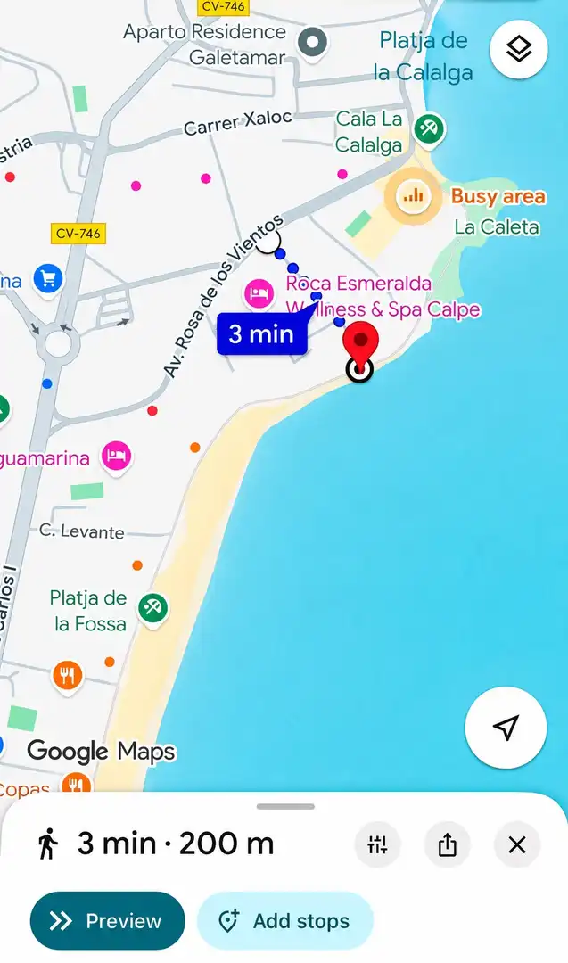 Mini appartamento in vendita a Zona Levante - Playa Fossa, imagen 2