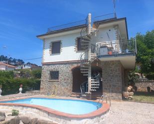 Piscina de Casa o xalet de lloguer en Bigues i Riells amb Terrassa, Traster i Balcó