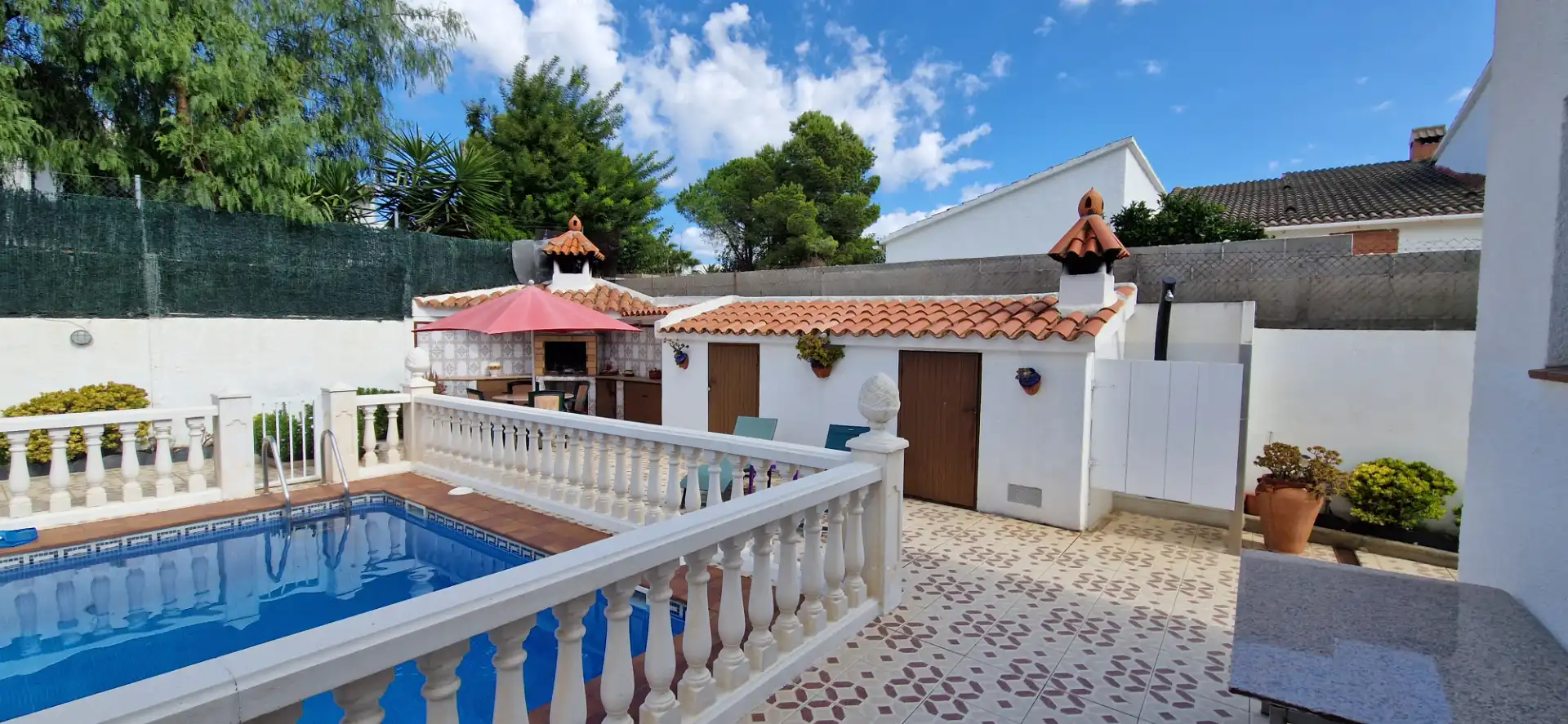 Piscina de Casa o xalet en venda en Cambrils amb Aire condicionat, Calefacció i Jardí privat