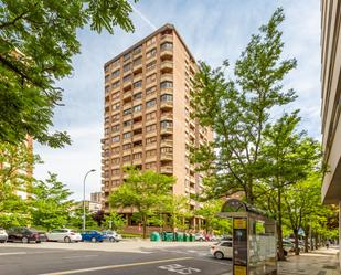 Exterior view of Flat for sale in  Pamplona / Iruña  with Heating, Parquet flooring and Terrace