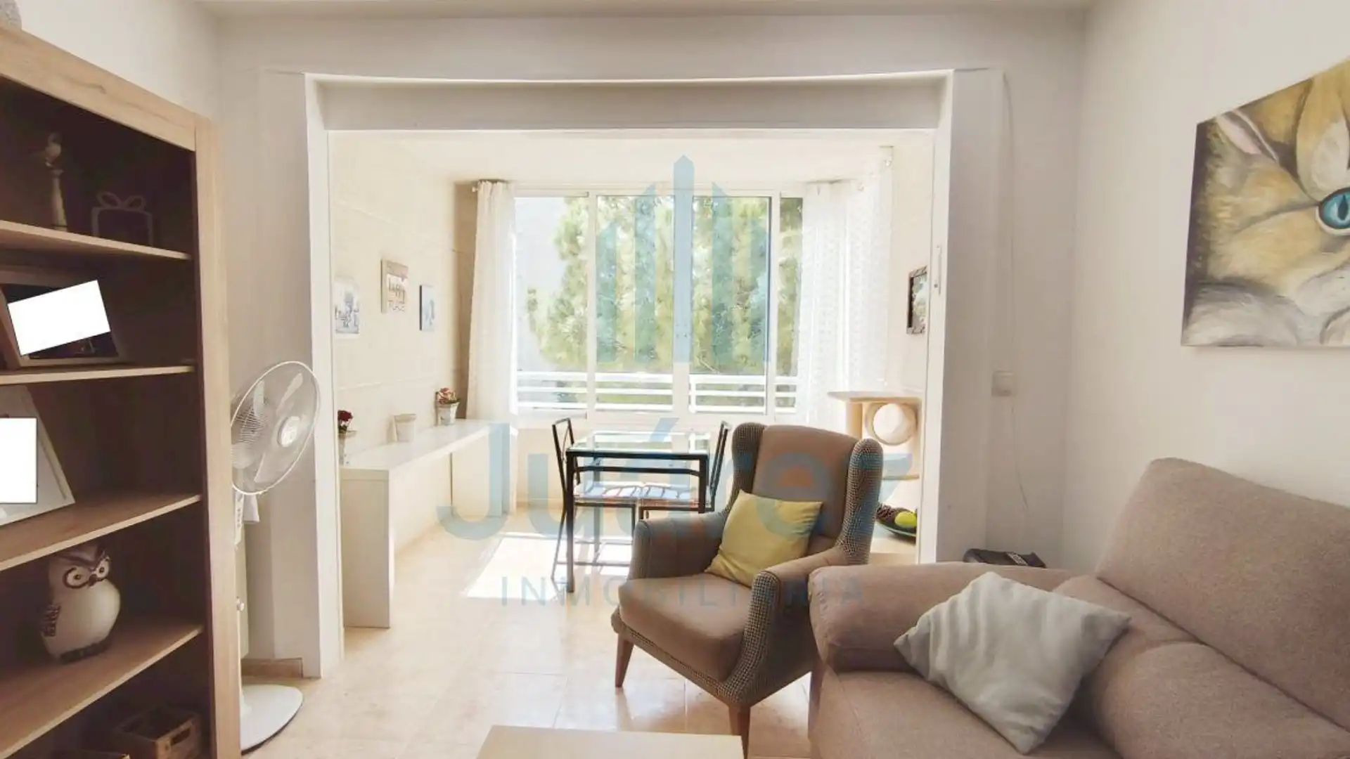 Sala de estar de Piso en venta en Alicante / Alacant con Aire acondicionado, Calefacción y Terraza