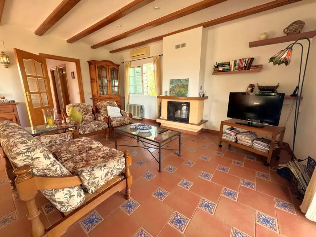 Living room of Houses for sale in Dénia  with Air Conditioner, Private garden and Terrace