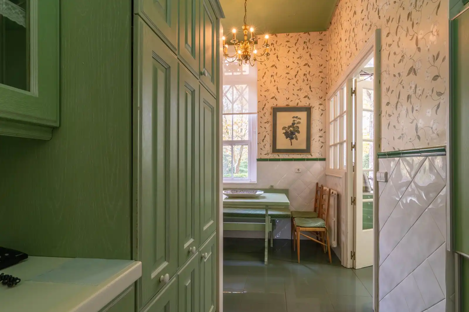 Cocina de Finca rústica en venta en Gordexola con Calefacción, Jardín privado y Terraza