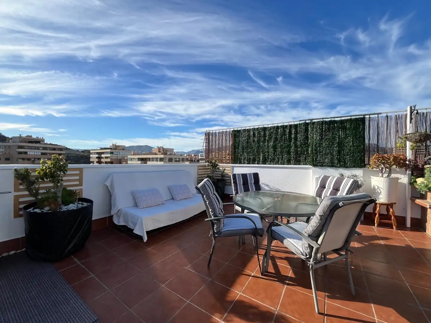 Terraza de Ático en venta en Villajoyosa / La Vila Joiosa con Aire acondicionado, Terraza y Trastero