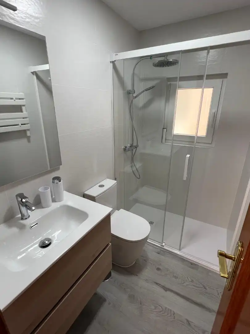 Bathroom of Apartments for rent in El Campello  with Swimming Pool, Furnished and Oven