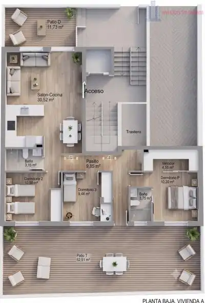 Apartments for sale in Las Gabias