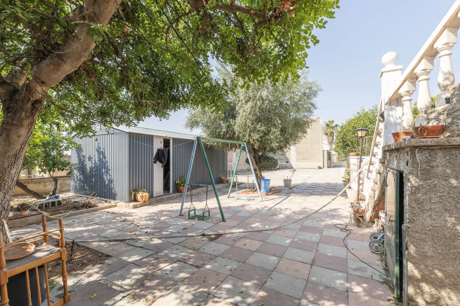 Garden of Houses for sale in Náquera  with Air Conditioner, Heating and Private garden