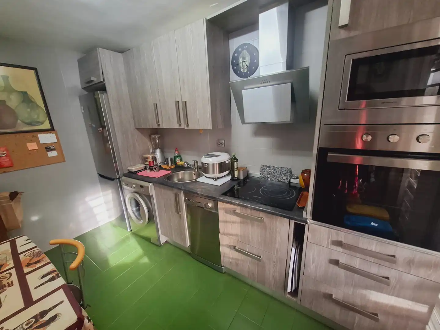 Cocina de Casa adosada en venta en Villaviciosa de Odón con Aire acondicionado, Calefacción y Jardín privado