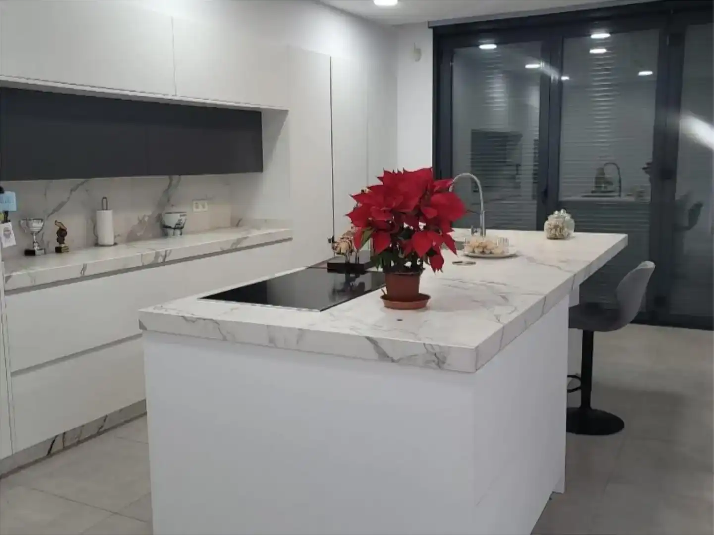 Cocina de Casa o chalet en venta en Baza con Piscina