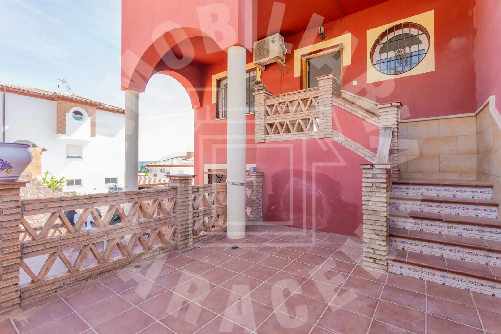 Terraza de Casa adosada en venta en Albolote con Terraza, Trastero y Piscina