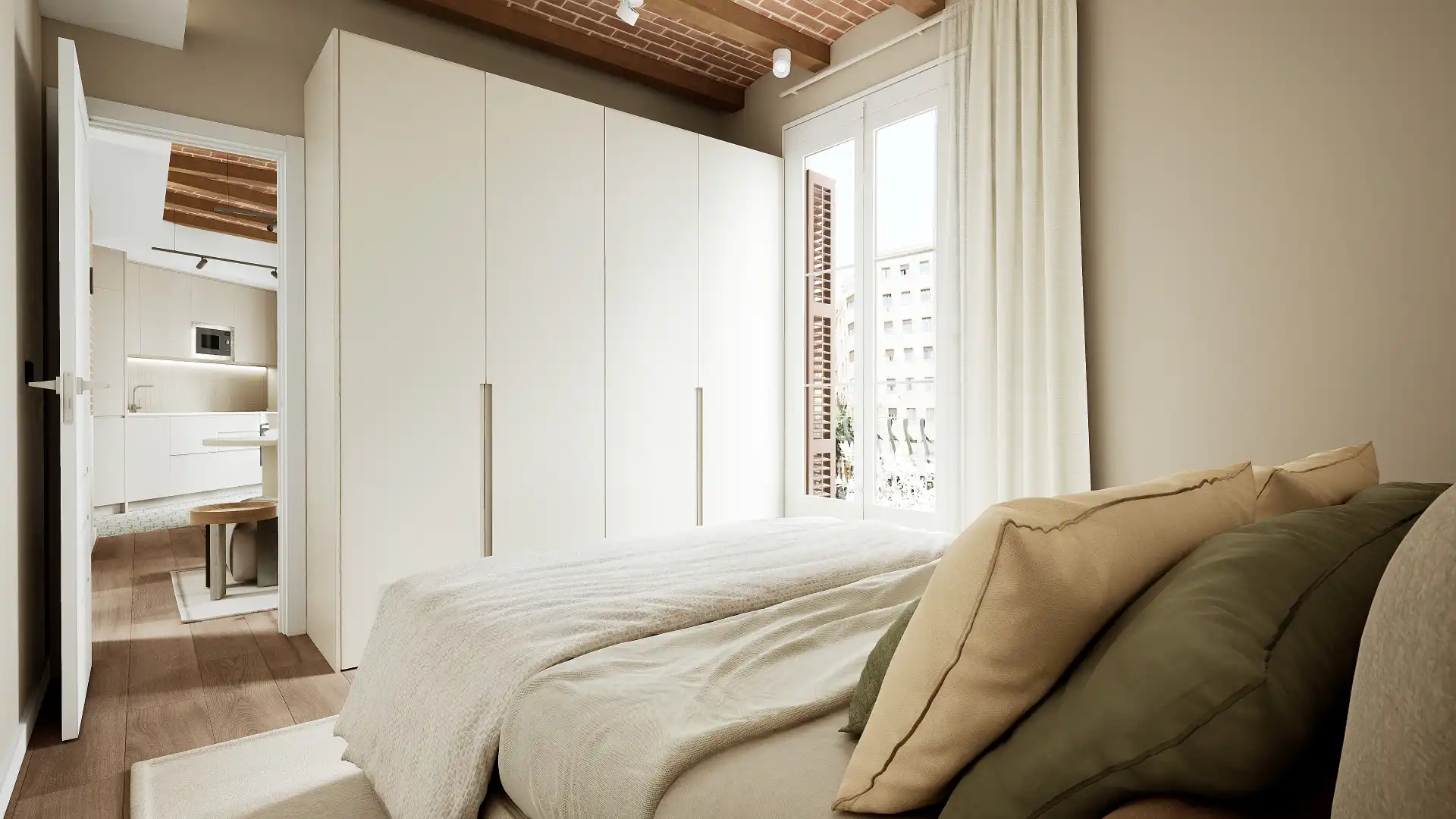 Habitación de Piso en venta en Barcelona con Aire acondicionado, Calefacción y Balcón