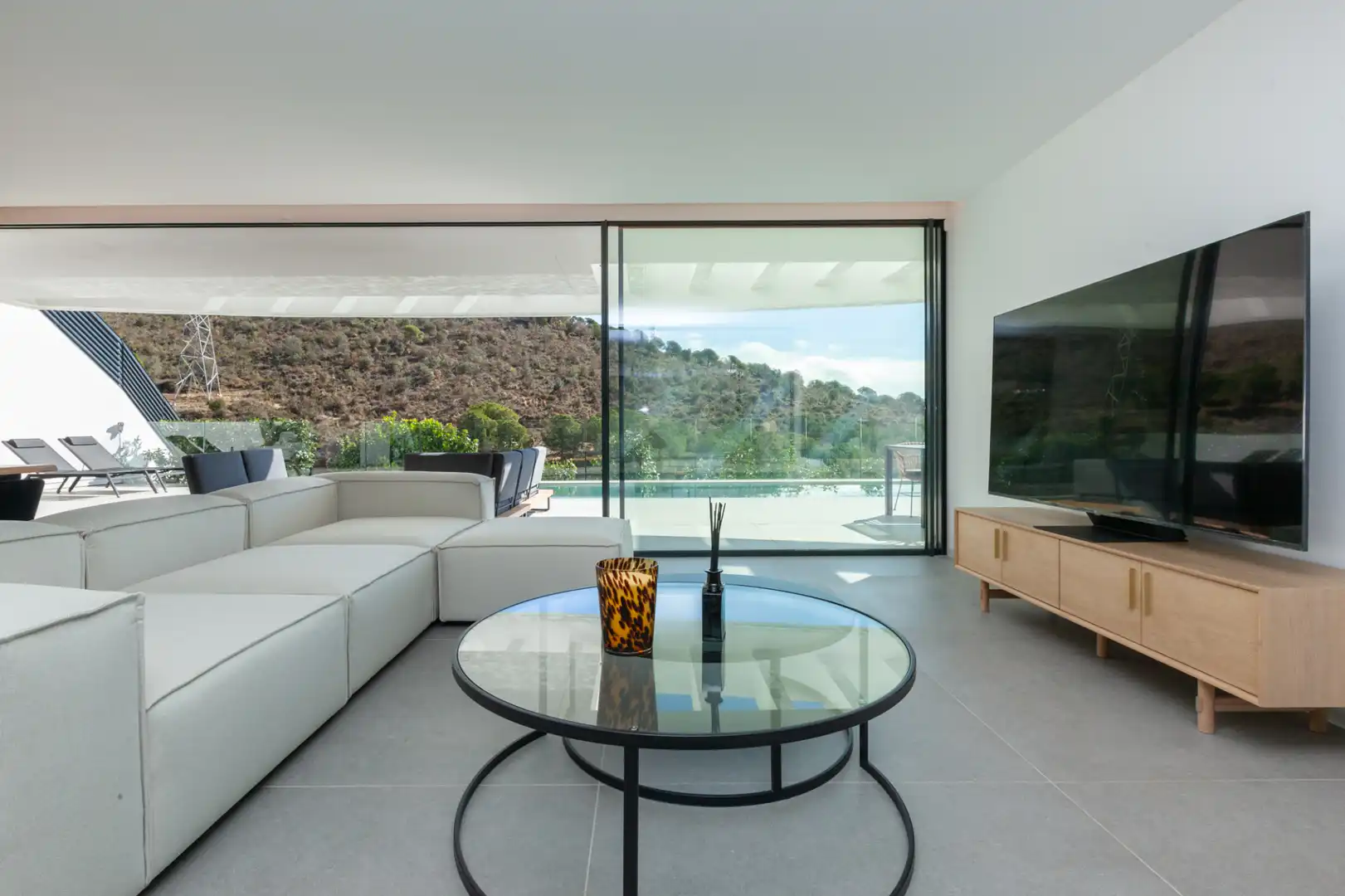 Living room of Houses for rent in Esplugues de Llobregat  with Air Conditioner, Heating and Private garden