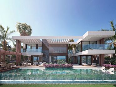 Chalet con piscina en venta en Nueva Andalucía