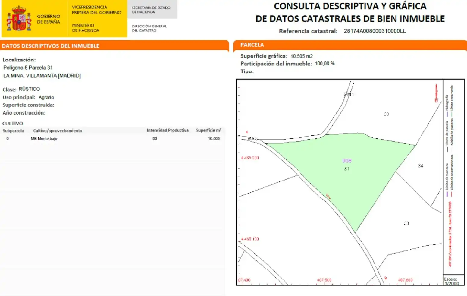 Rural land for sale in Villamanta, imagen 5