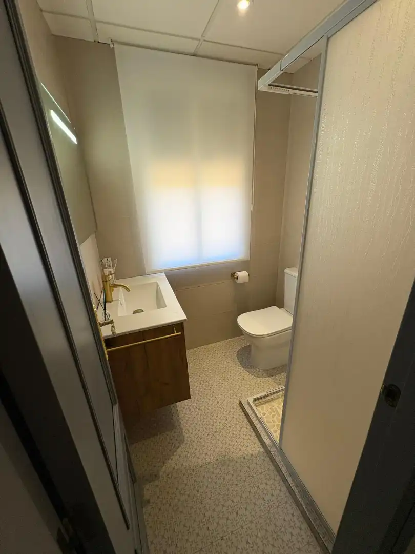 Baño de Casa o chalet en venta en Don Benito con Aire acondicionado y Piscina