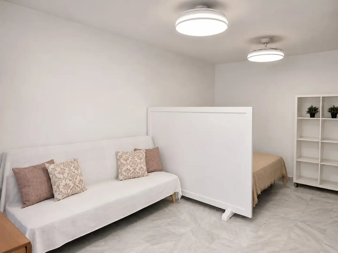 Schlafzimmer von Wohnungen zur Miete in Algeciras mit Heizung, Terrasse und Möbliert