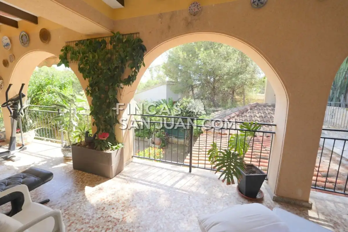 Terrace of Houses for sale in El Campello  with Air Conditioner, Heating and Private garden