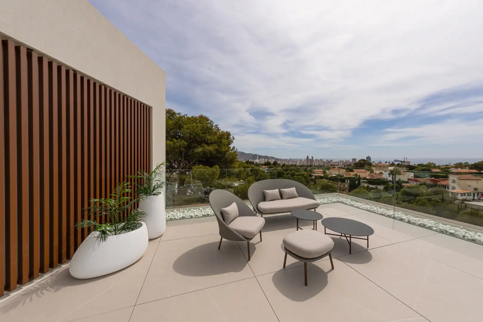 Terrassa de Casa o xalet en venda en Benidorm amb Piscina