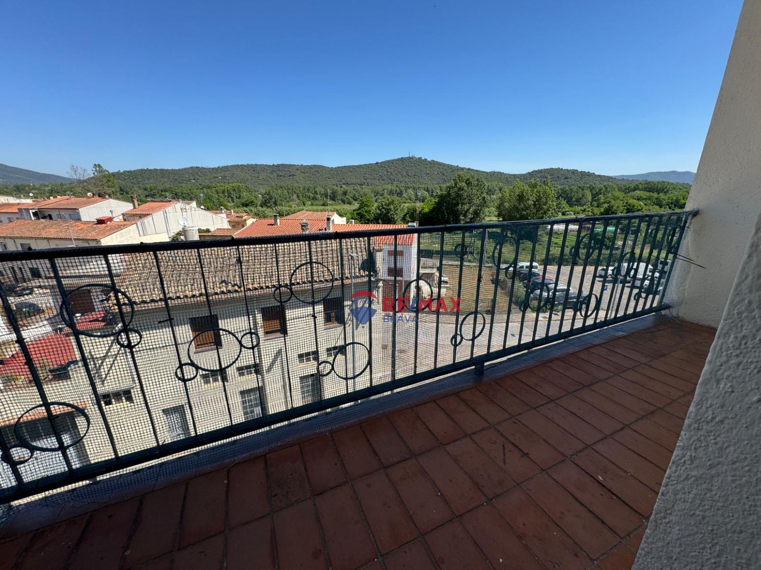 Terrace of Flat for sale in Anglès  with Terrace, Storage room and Balcony