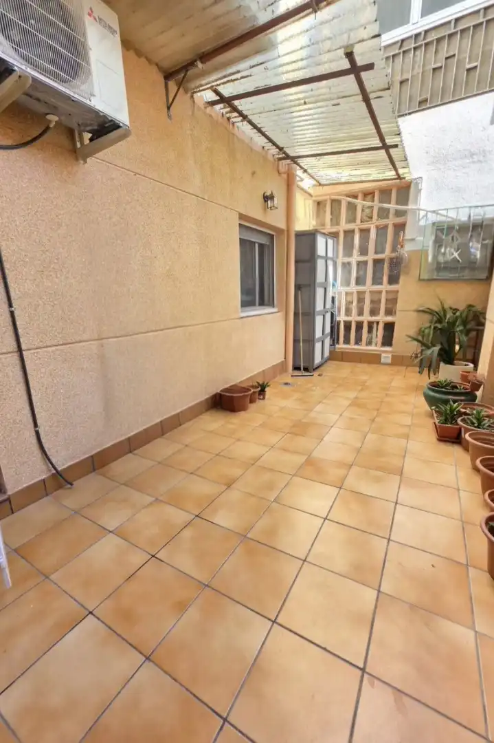Terrasse von Erdgeschoss zum Verkauf in Mollet del Vallès mit Klimaanlage, Heizung und Parkett