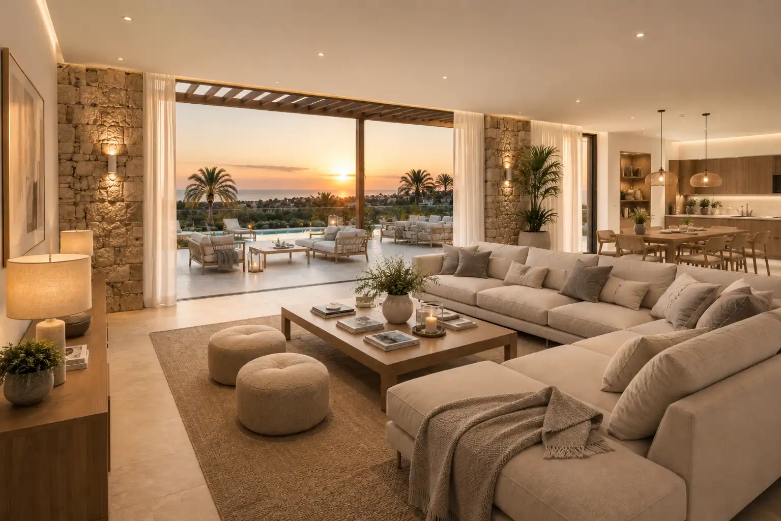 Sala d'estar de Residencial en venda en Marbella
