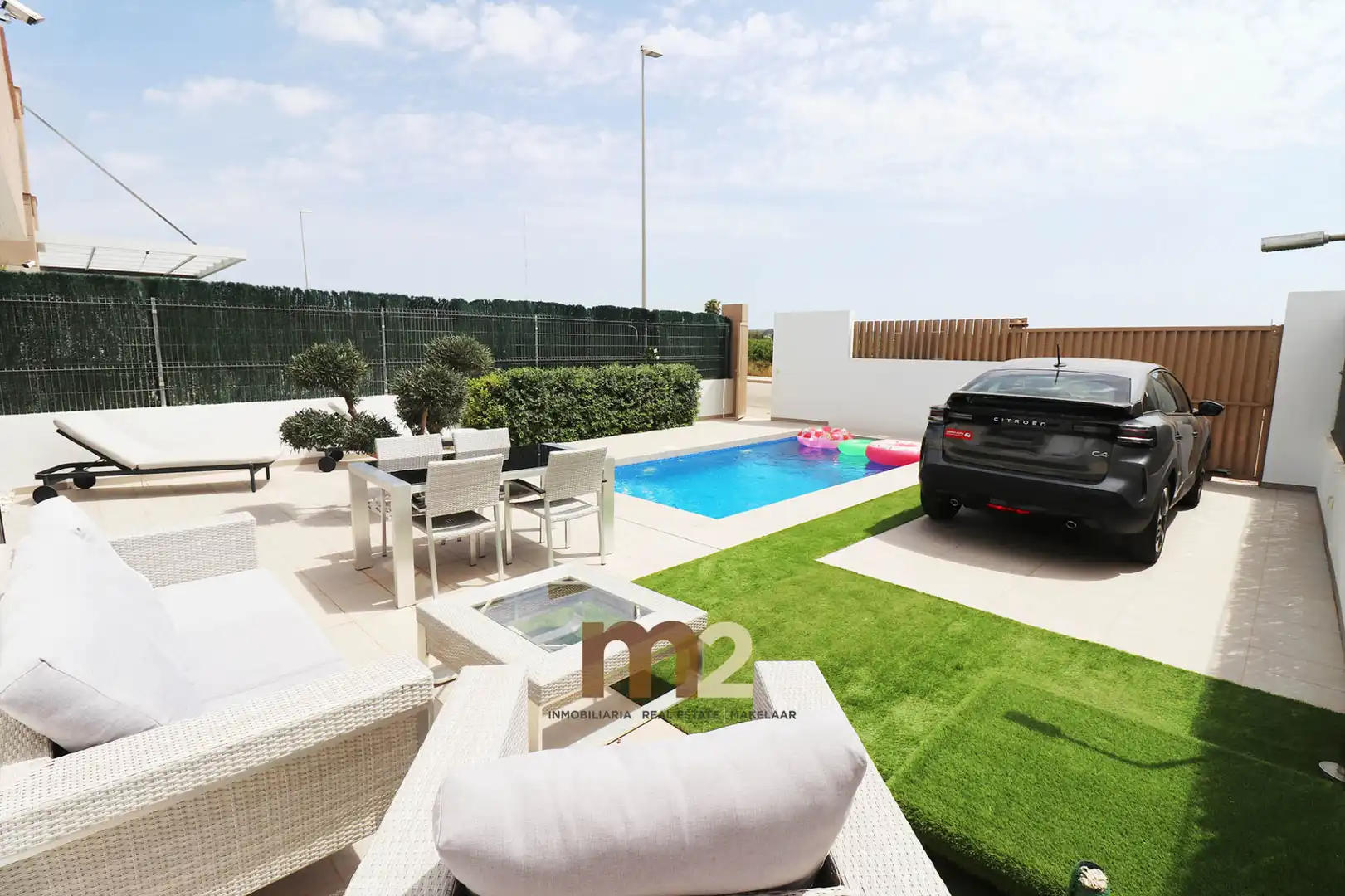 Terraza de Casa o chalet en venta en Guardamar del Segura con Aire acondicionado, Calefacción y Jardín privado