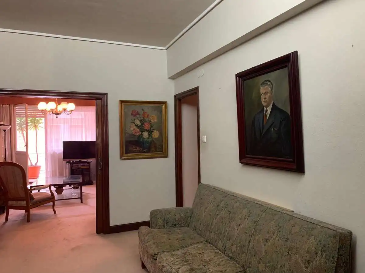 Sala de estar de Piso en venta en Bilbao  con Calefacción, Terraza y Trastero