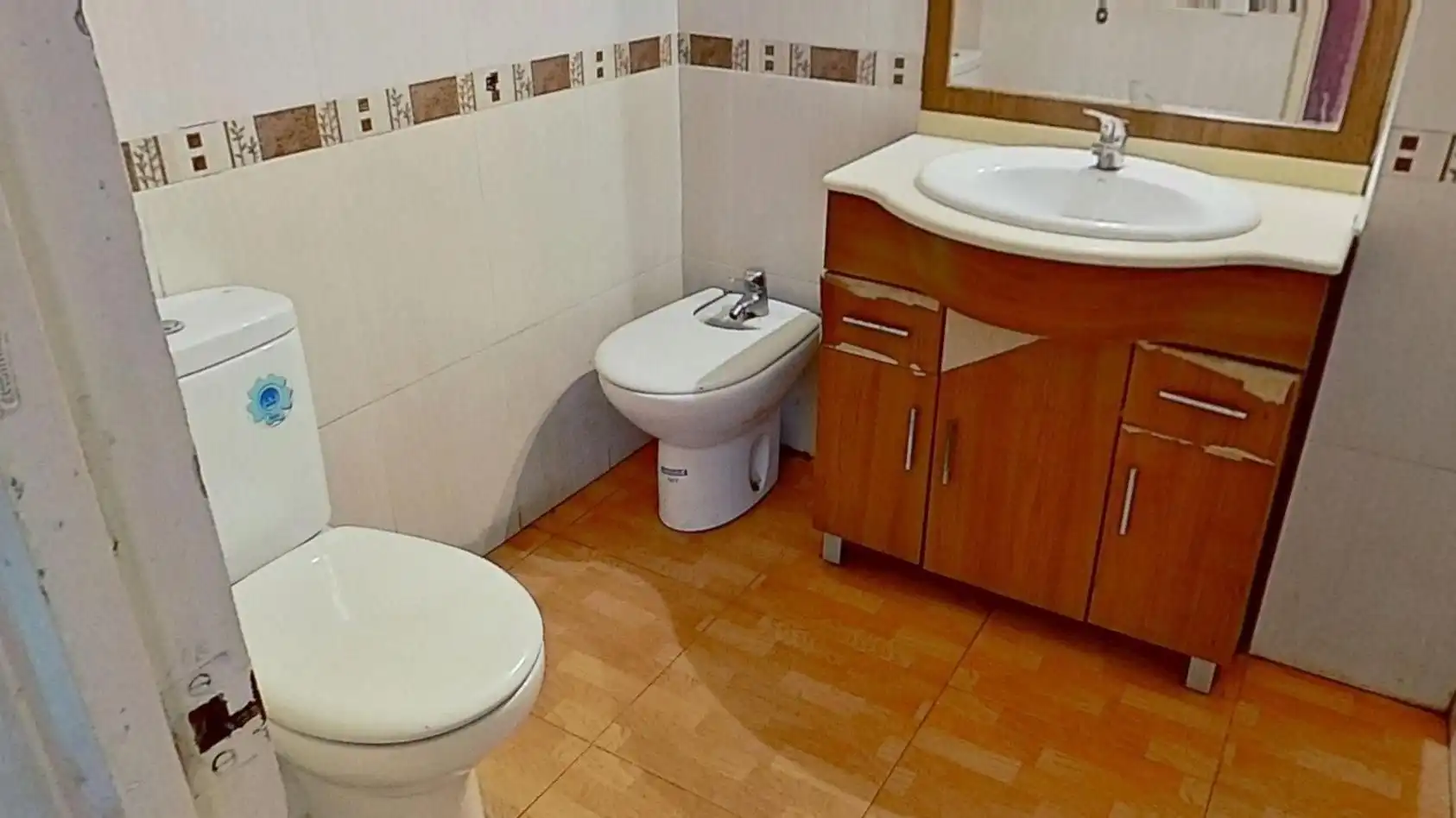 Badezimmer von Wohnung zum Verkauf in Granollers mit Terrasse