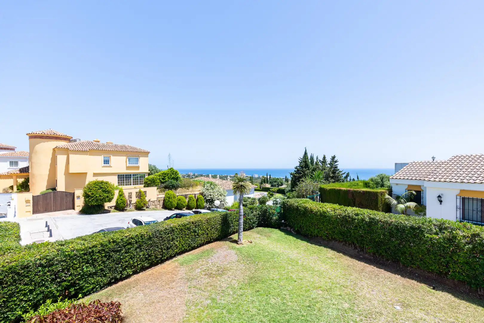 Jardí de Casa adosada en venda en Mijas amb Aire condicionat, Jardí privat i Terrassa