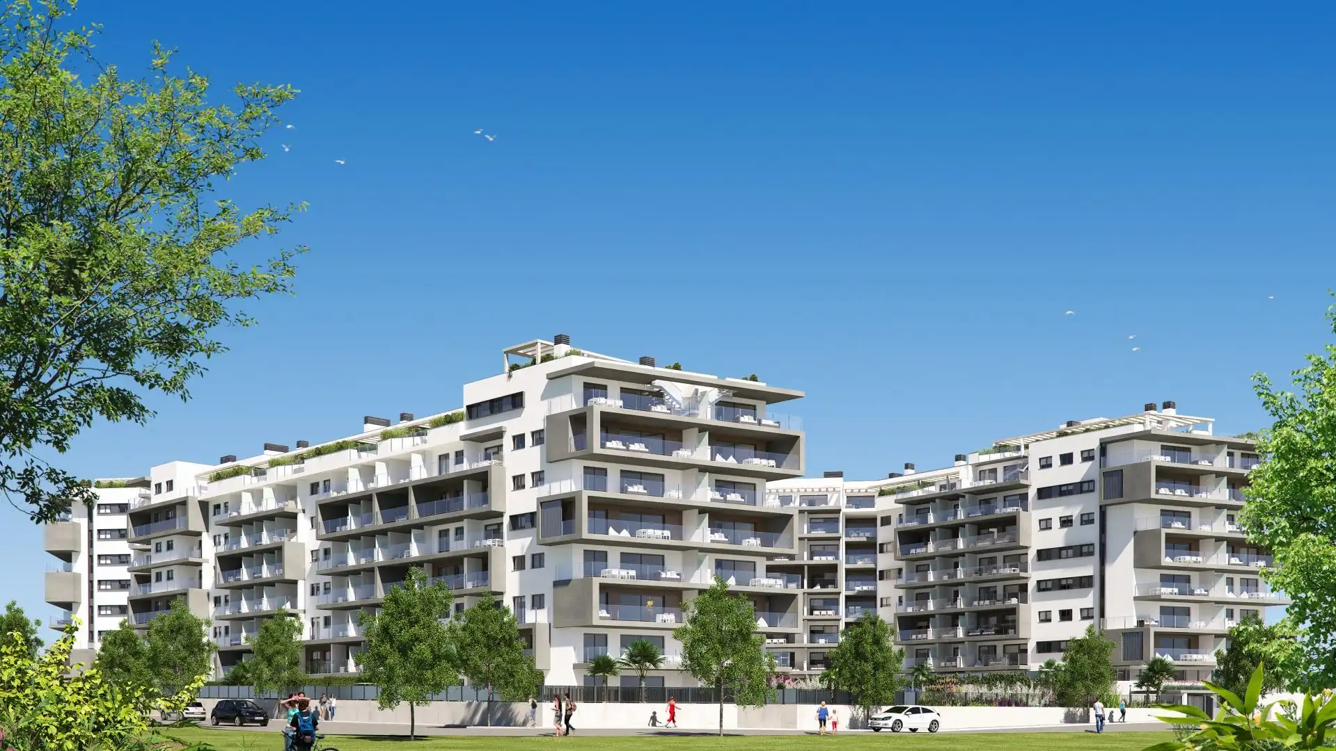 Vista exterior de Pis en venda en Orihuela amb Aire condicionat, Terrassa i Piscina comunitària