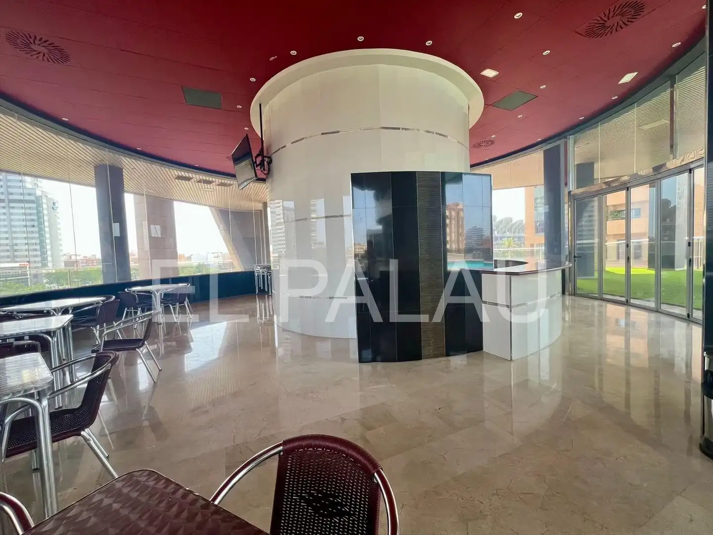 Terraza de Piso de alquiler en Valencia con Aire acondicionado, Calefacción y Parquet