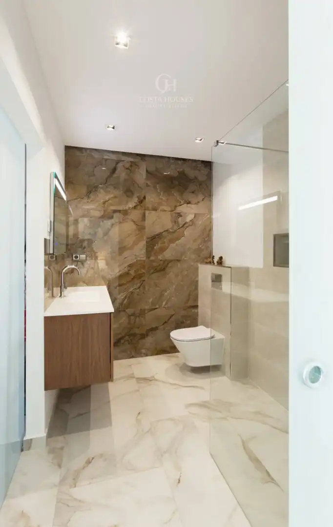 Baño de Casa o chalet en venta en Benissa con Aire acondicionado, Calefacción y Jardín privado