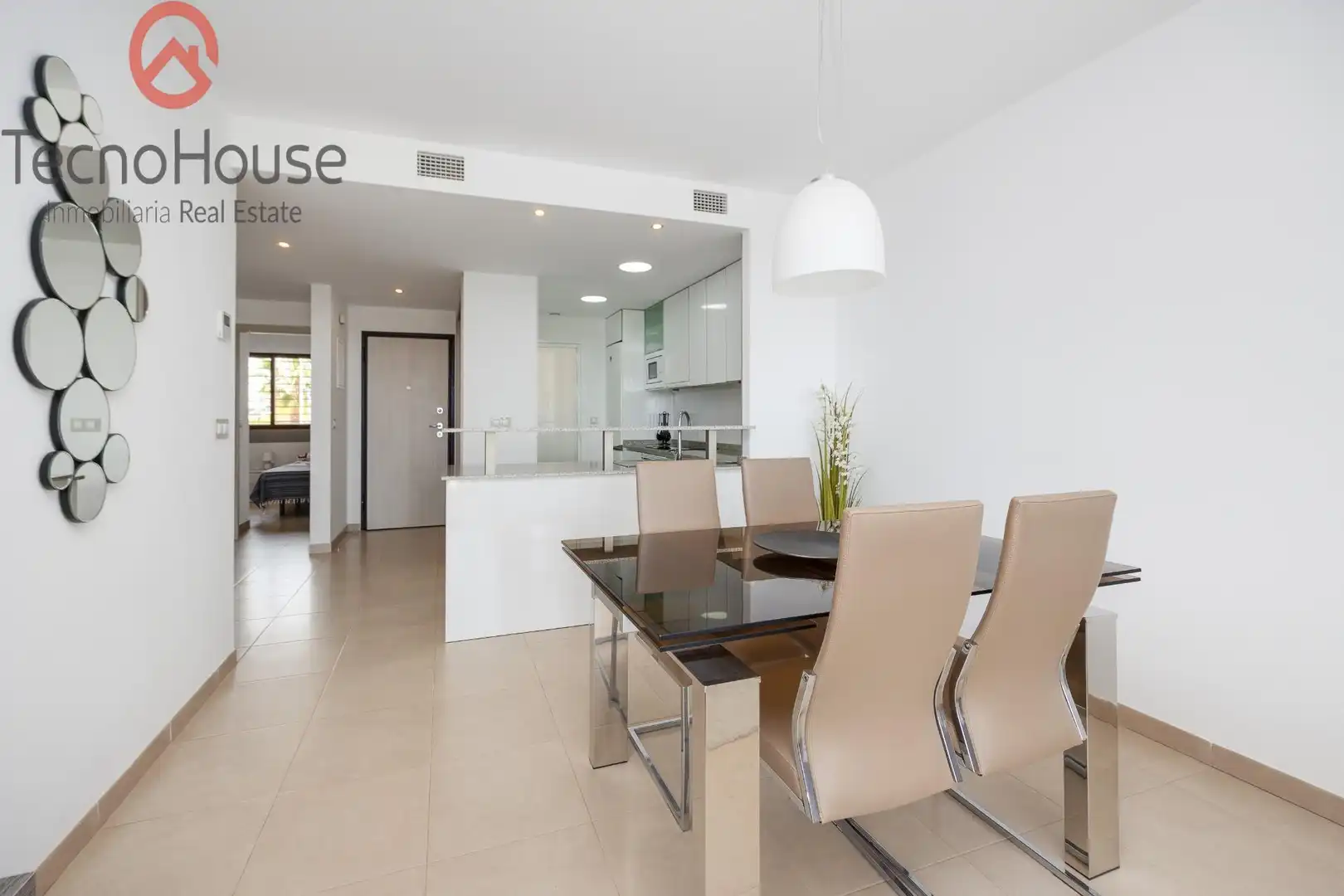 Cuina de Apartament en venda en Orihuela amb Aire condicionat, Calefacció i Jardí privat