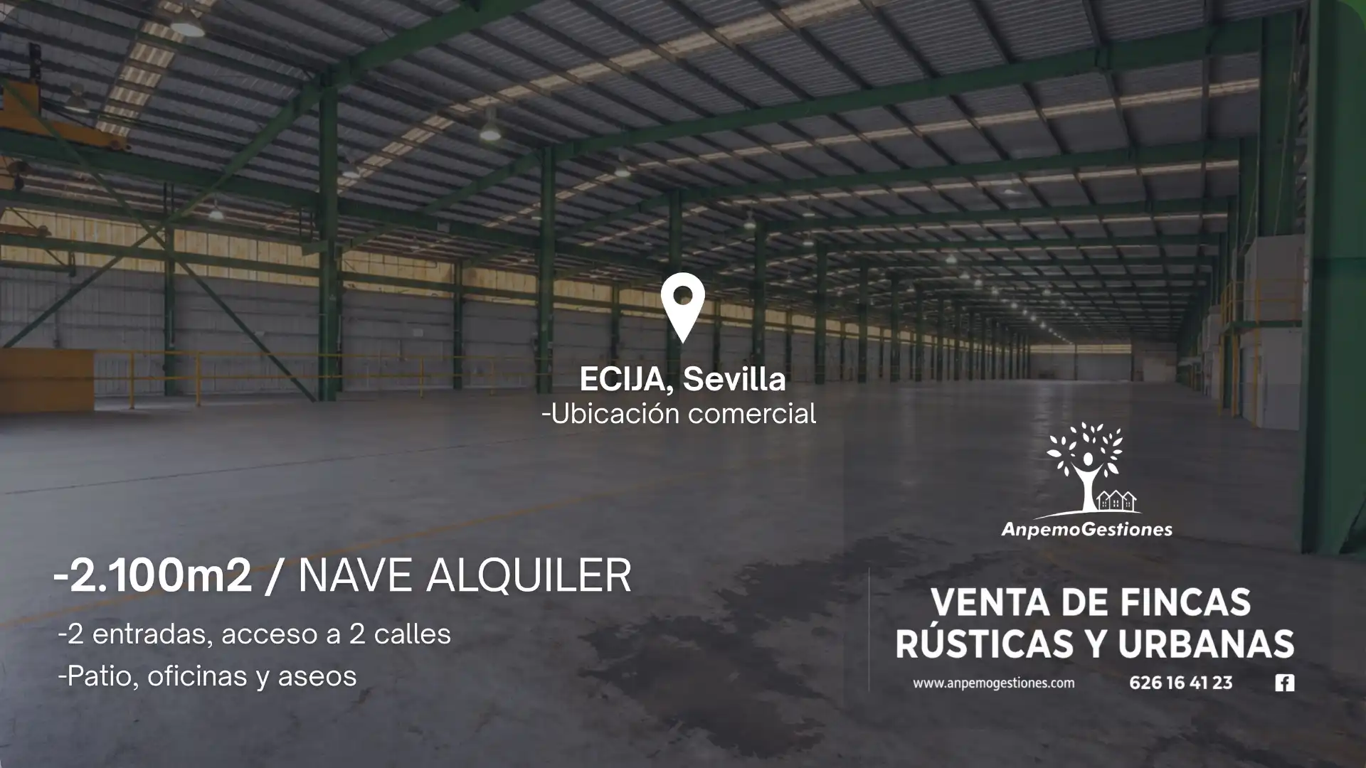 Industrial building to rent in Barriada la Fuensanta 1