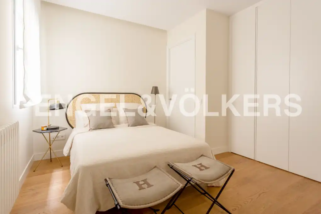 Bedroom of Flat for sale in Madrid  with Heating and Terrace