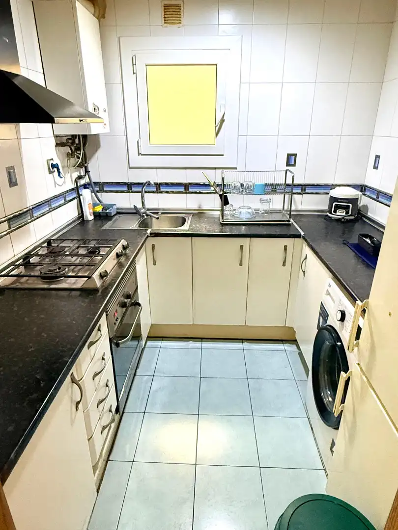 Kitchen of Flat for sale in Barcelona  with Heating and Parquet flooring