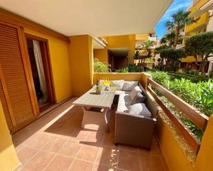 Terrassa de Apartament de lloguer en Torrevieja amb Aire condicionat, Terrassa i Piscina