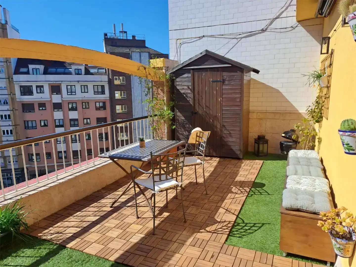 Terrasse von Dachboden zum Verkauf in Este