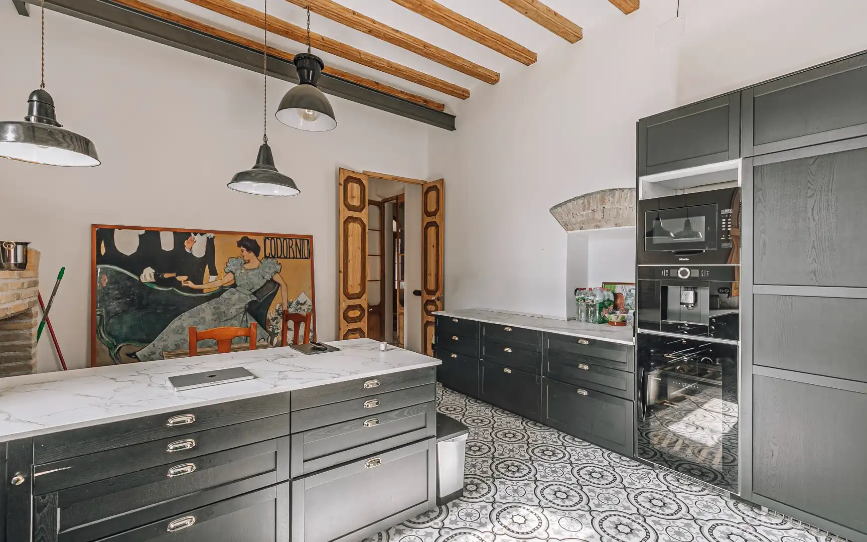 Cocina de Casa o chalet en venta en Gelida con Calefacción, Jardín privado y Trastero