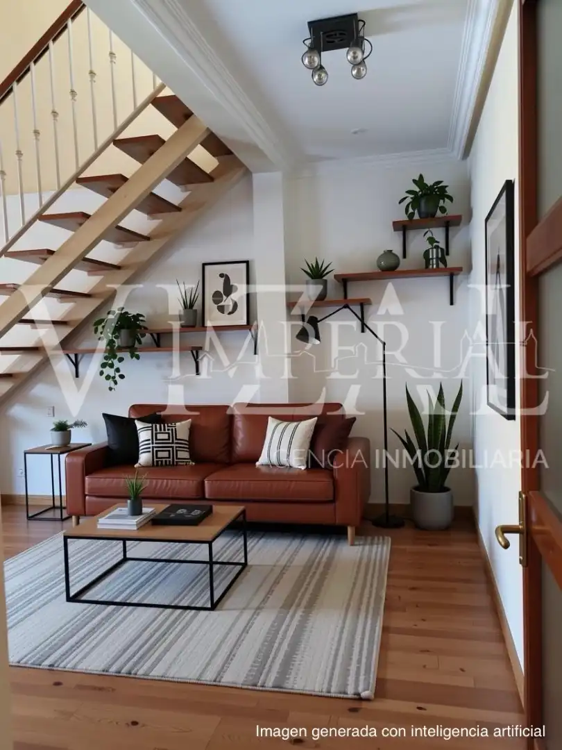 Wohnzimmer von Wohnung zum Verkauf in Ocaña mit Heizung, Privatgarten und Parkett