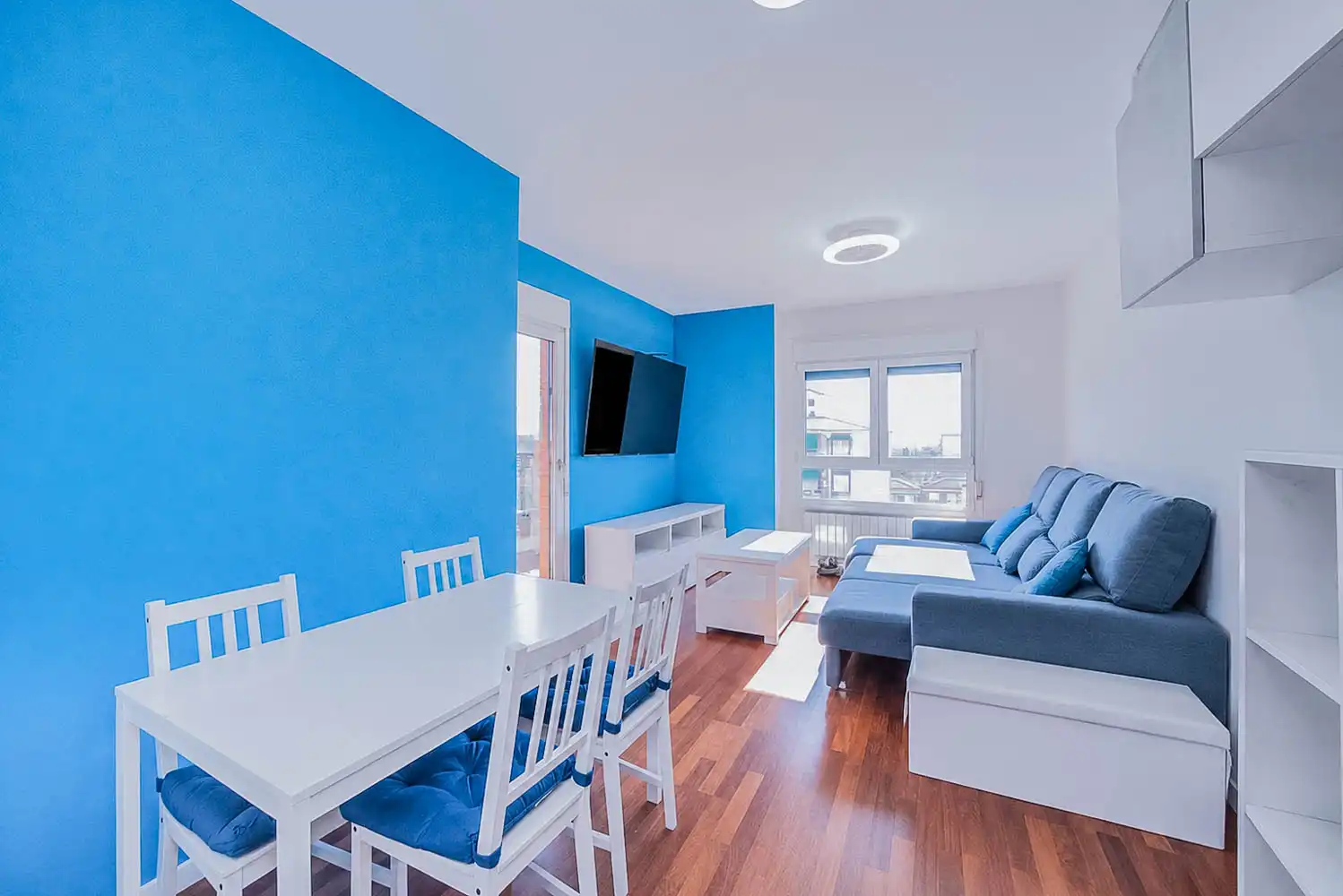 Wohnzimmer von Dachboden zum Verkauf in Móstoles mit Möbliert