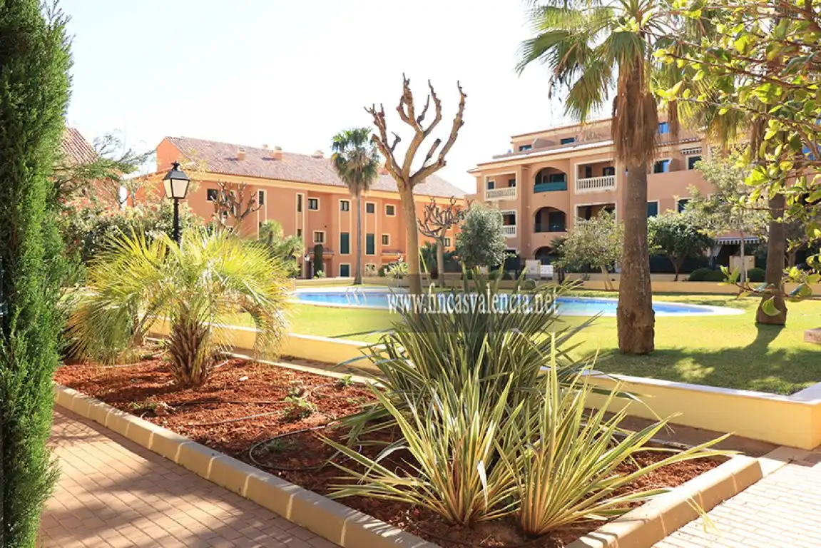 Vista exterior de Apartamento de alquiler en Jávea / Xàbia con Aire acondicionado, Jardín privado y Terraza