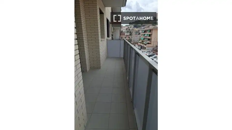 Terraza de Piso de alquiler en Madrid con Aire acondicionado, Calefacción y Amueblado