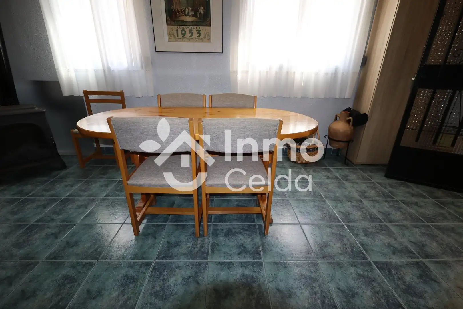 Menjador de Casa o xalet en venda en Godelleta amb Aire condicionat, Calefacció i Jardí privat
