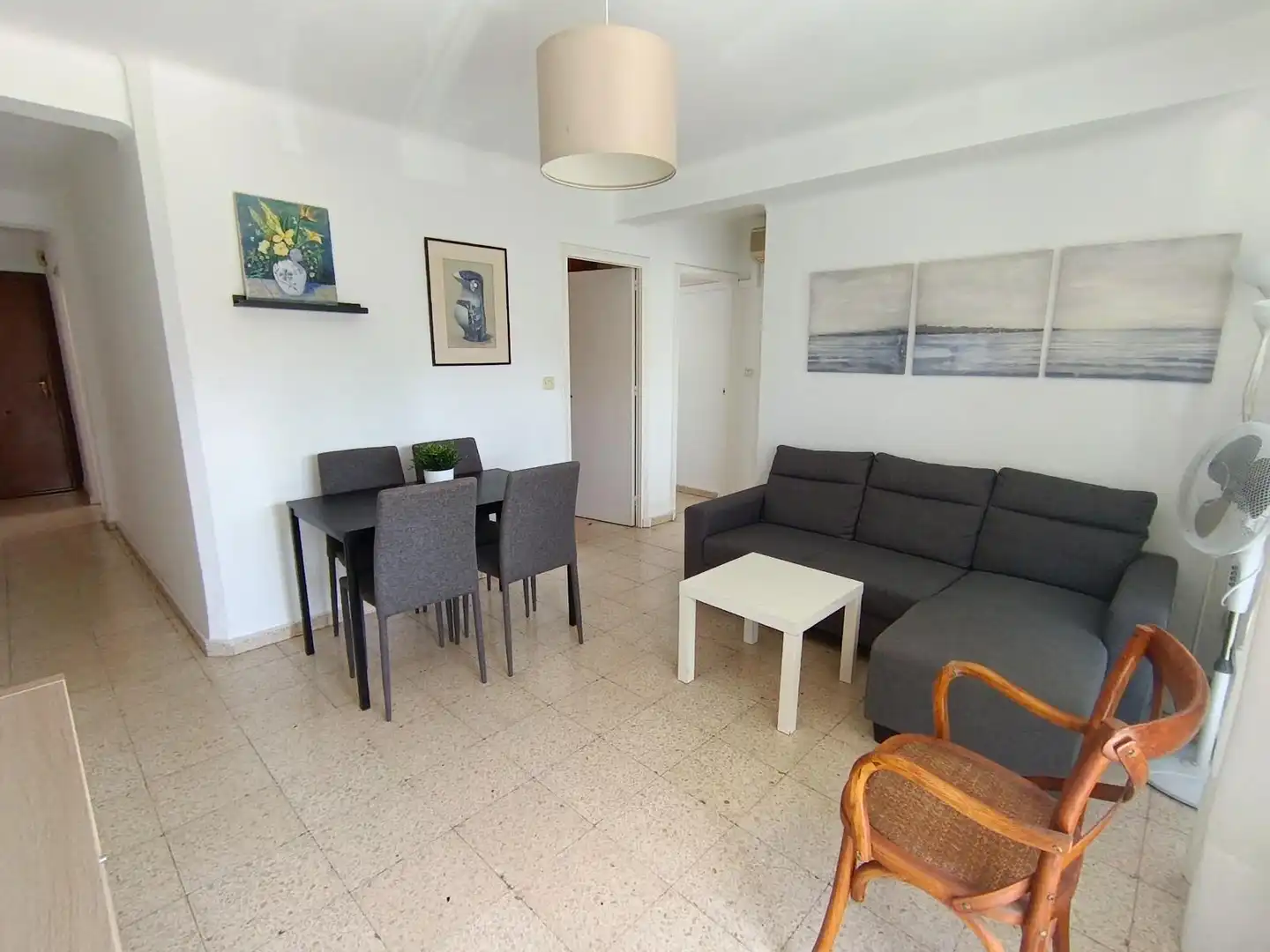 Sala de estar de Piso en venta en Málaga con Aire acondicionado y Terraza