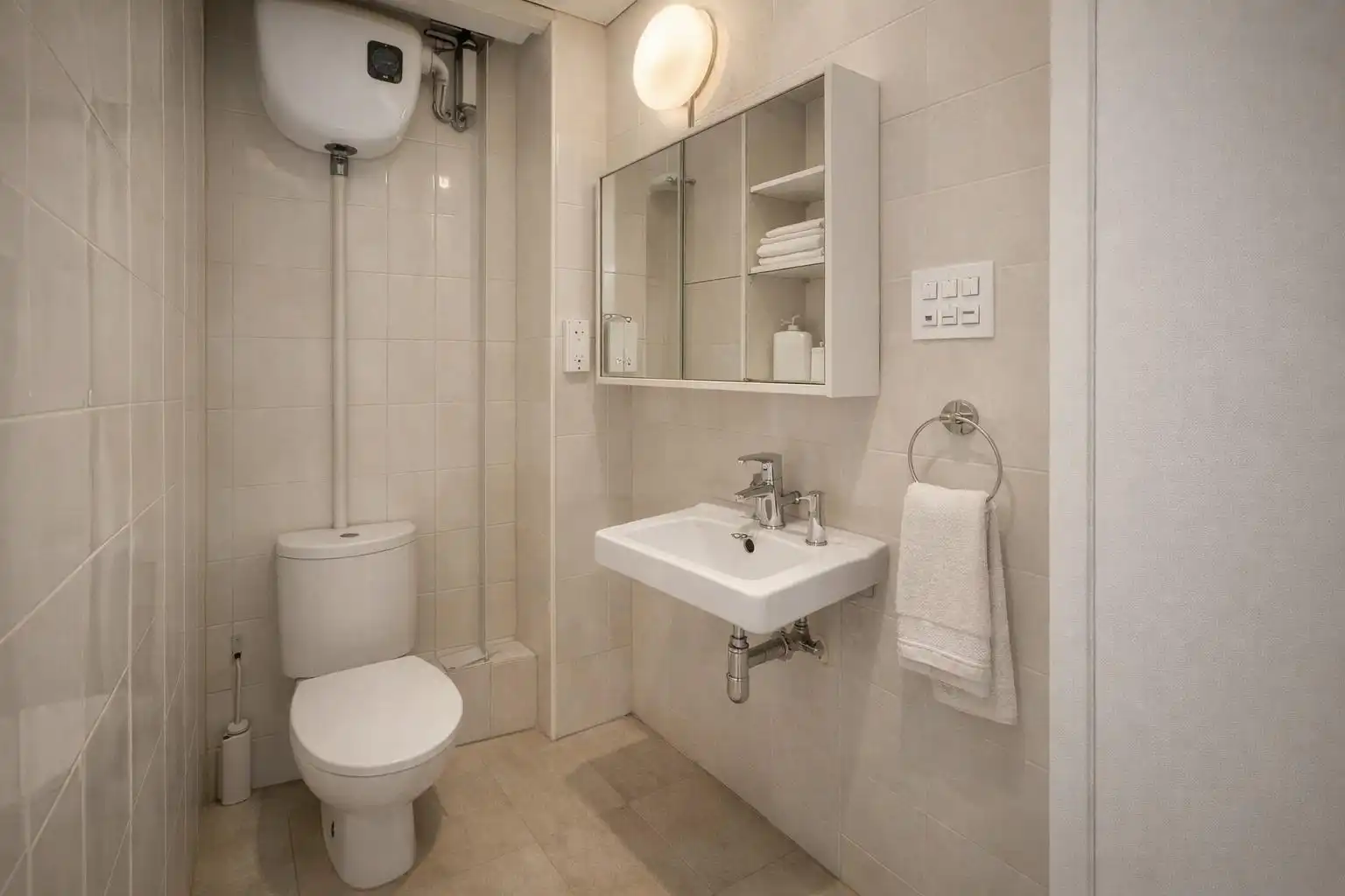 Baño de Local de alquiler en Blanes