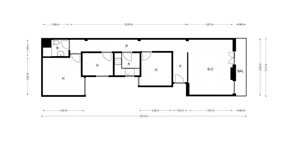 Wohnung zum Verkauf in Valencia